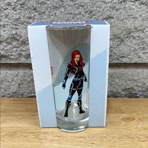 Marvel Black Widow Character Glass